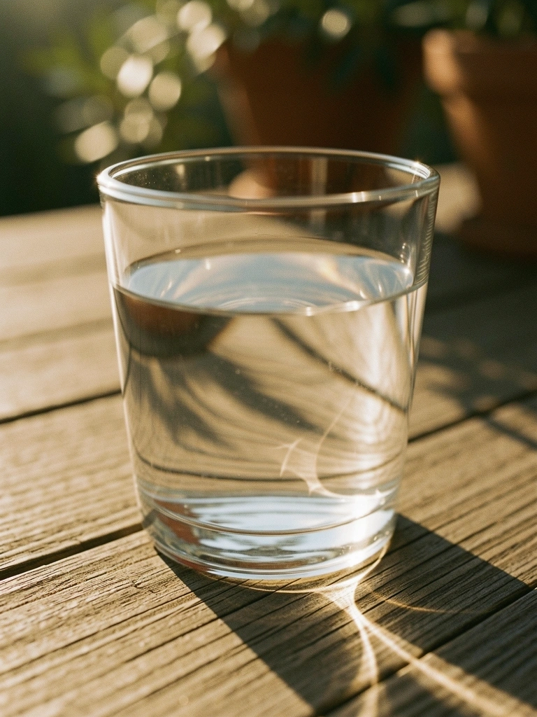 Agua cristalina